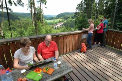 Aussichtsplattform bei Altenbeken © Touristikzentrale Paderborner Land / Reinhard Rohlf